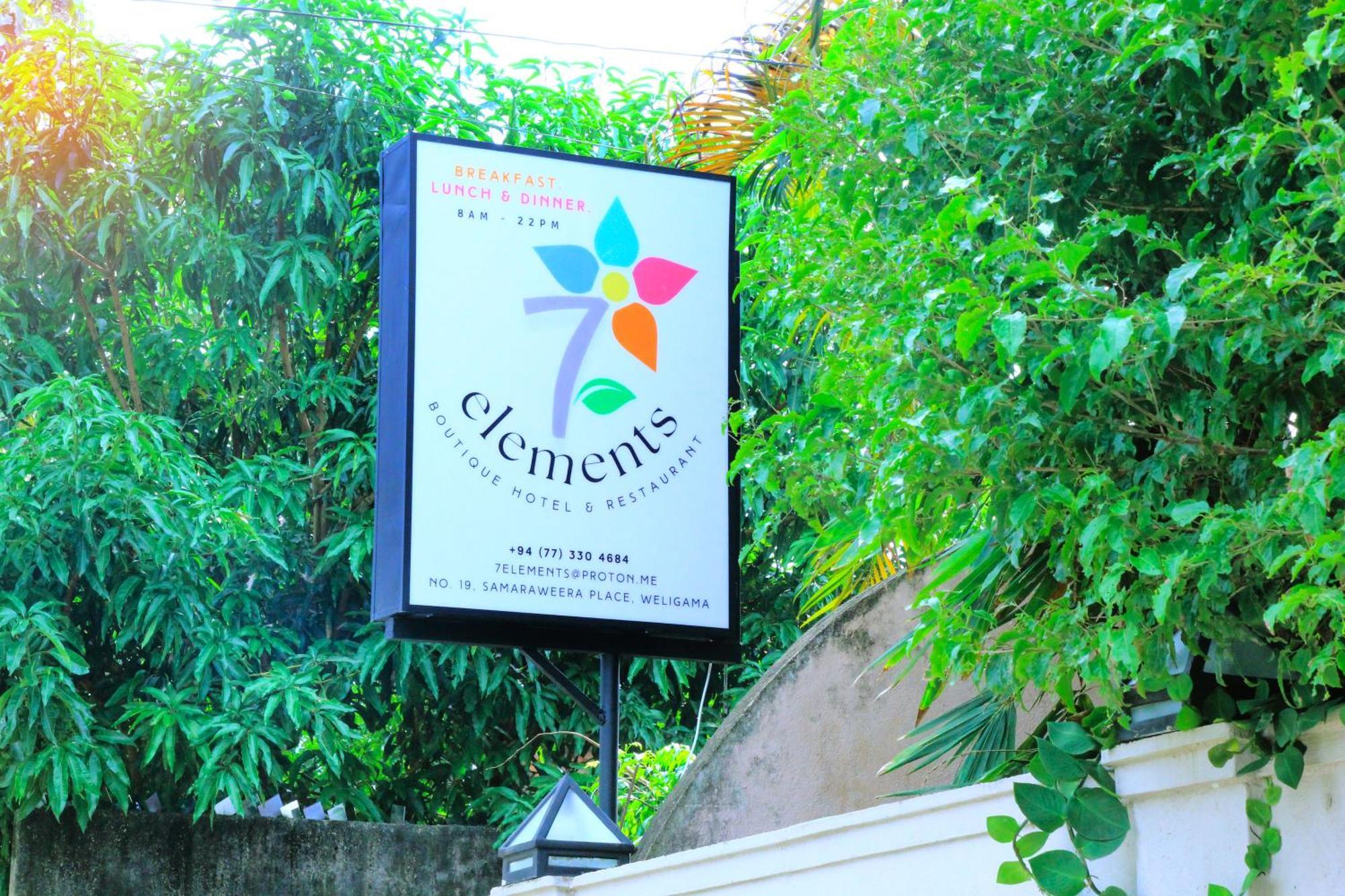 7Elements - Boutique Hotel & Restaurant Weligama Exterior foto